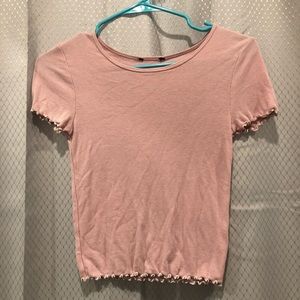 forever 21 pink tee